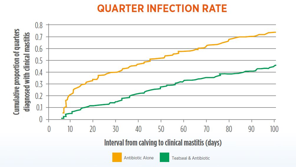 Quarter Infection Rate