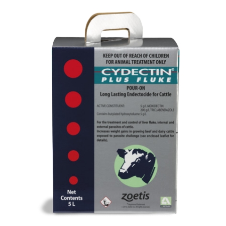 Cydectin<sup>®</sup> Plus Fluke Pour-On | Zoetis NZ